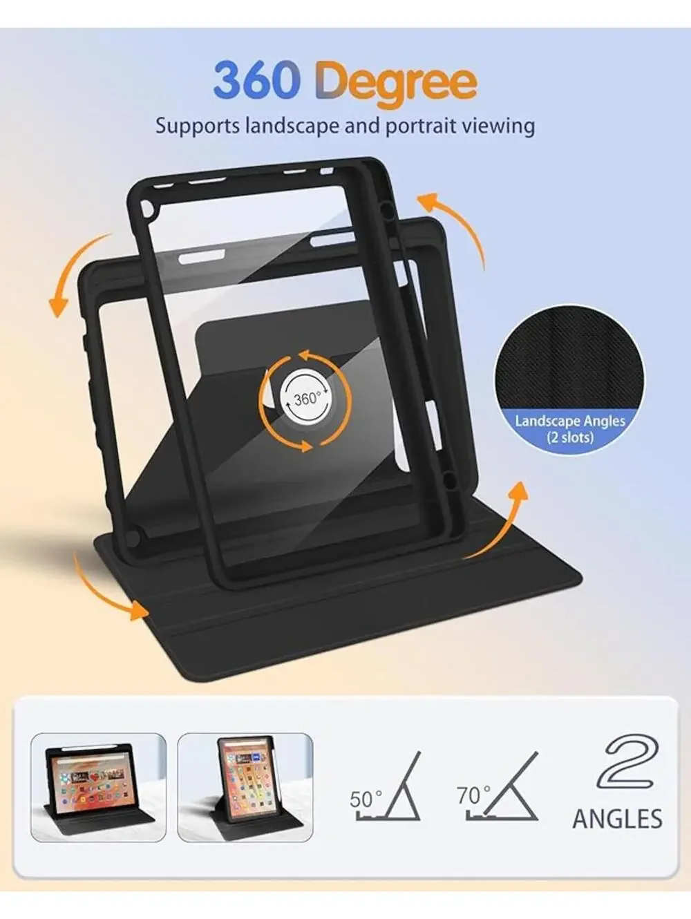 Kindle Fire HD 10/10 Plus Tablet Case - 13th/11th Generation Cat Bookshelf